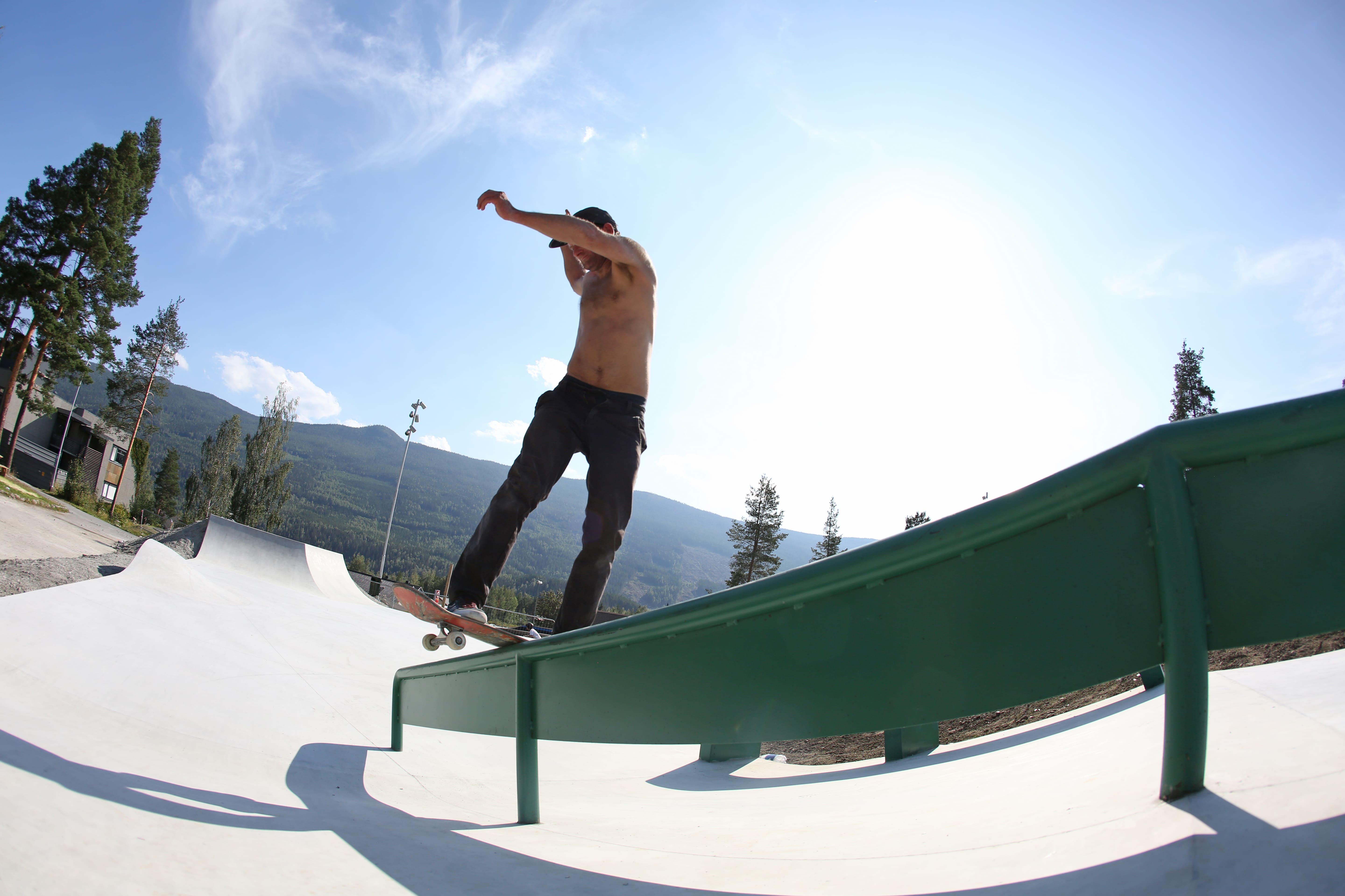Skatepark Gol. Foto Mikkel V. Jørgenssen.